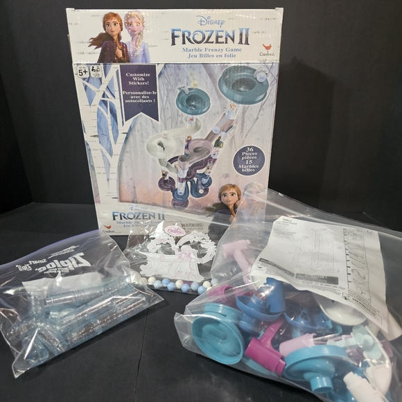 Disney's Frozen Toy/Party Lot Marble Run Art Set Book Party Favors READ - Picture 13 of 13